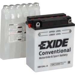Motorradbatterie Exide EB12AL-A 12V 12Ah 165A - 1